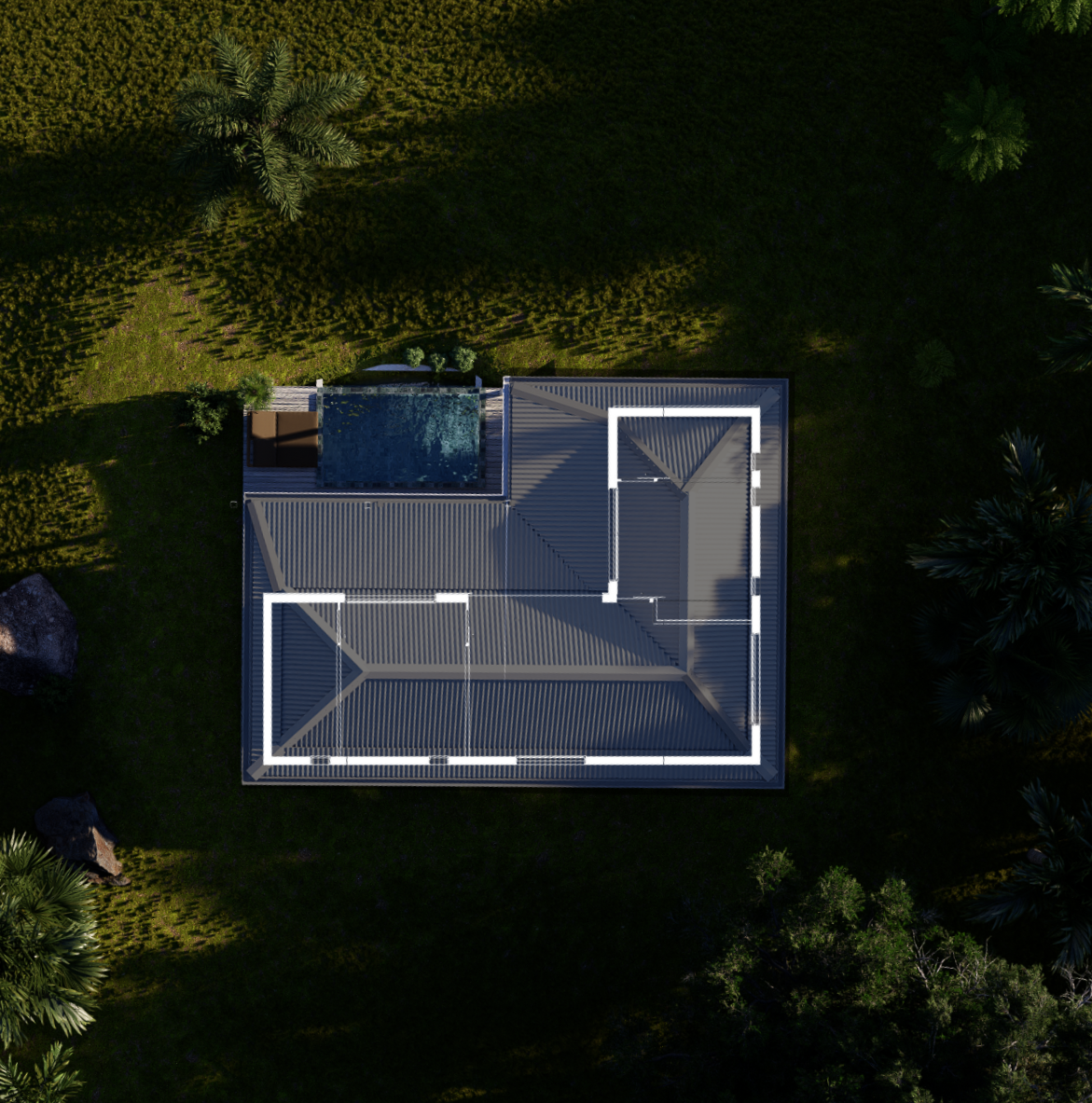 Modèle Villa 70 ( Permis de construire et chiffrage réel Inclus)